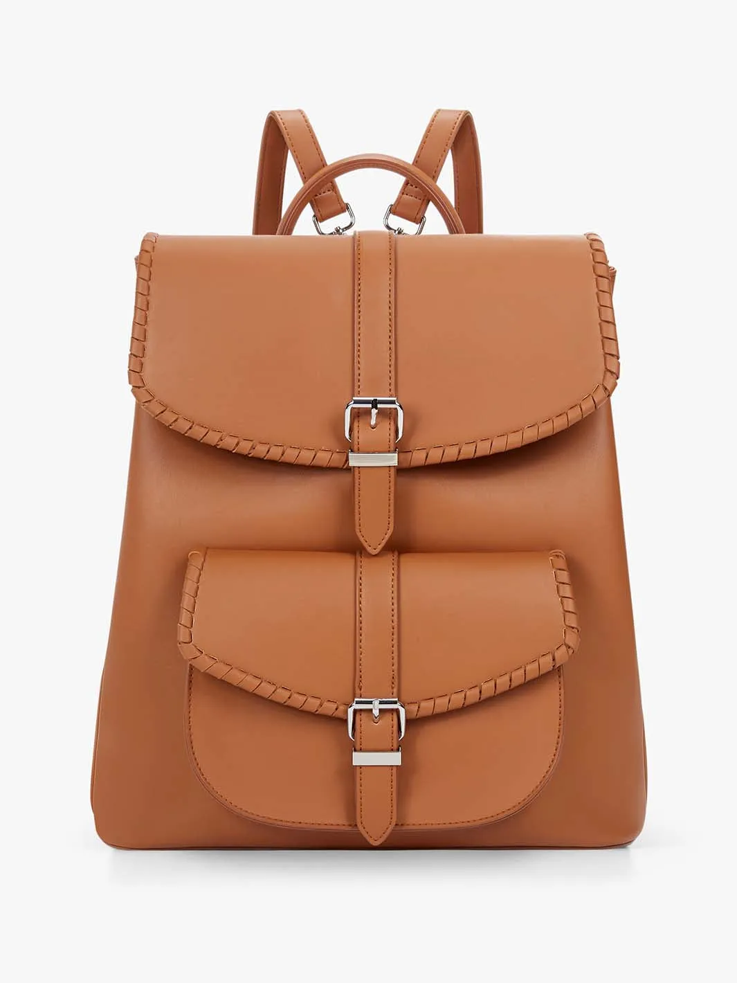 Evelyn Vintage Vegan Backpack for Women