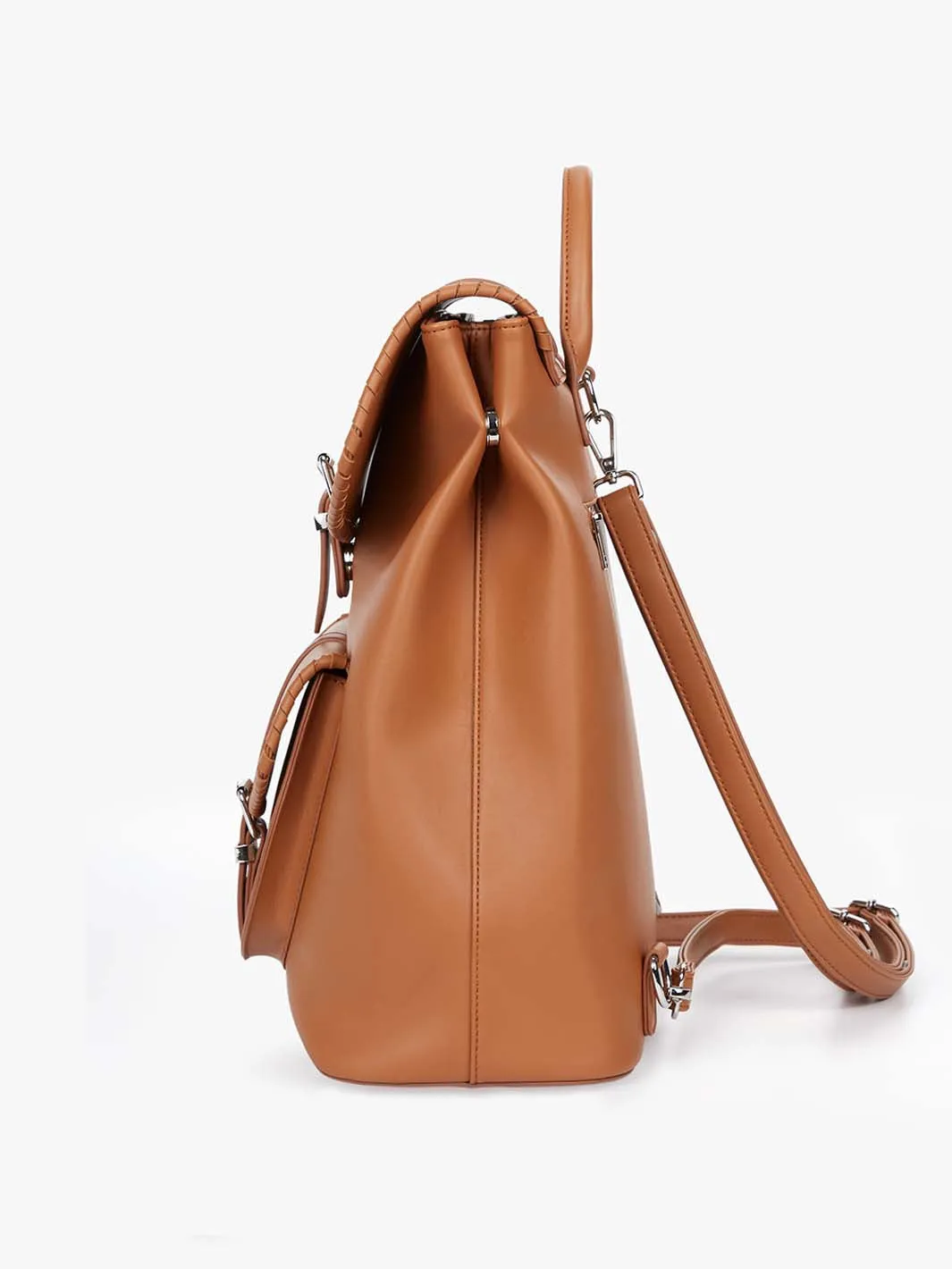 Evelyn Vintage Vegan Backpack for Women