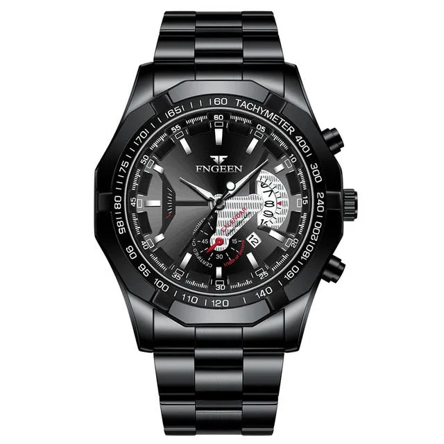 FNGEEN Luxury Quartz Sports Wristwatch