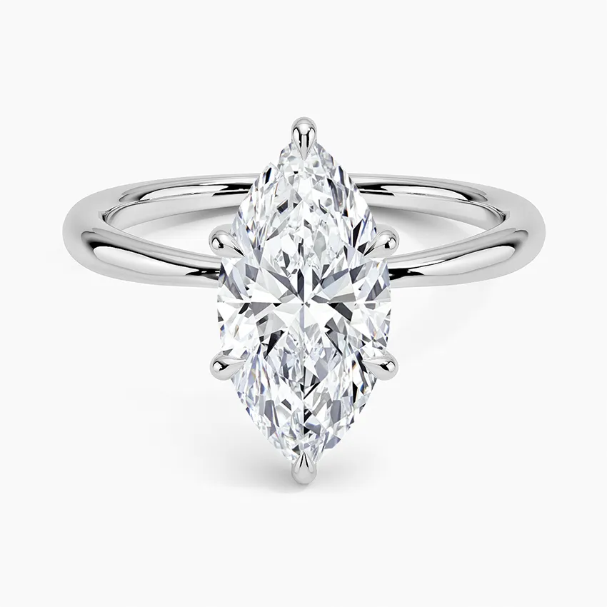 Freesia Solitaire 2mm Engagement Ring [Setting Only] - EC115