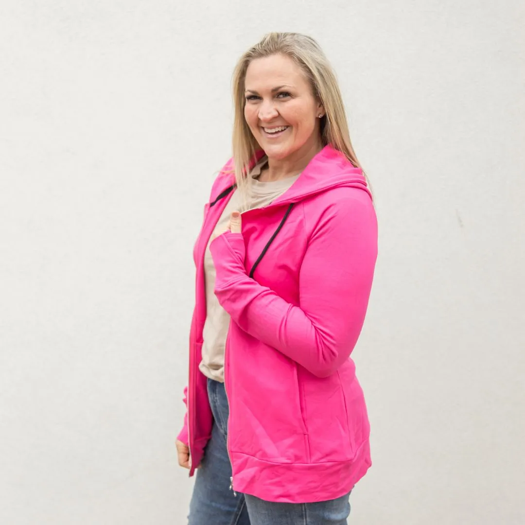 Fuchsia Full Zip