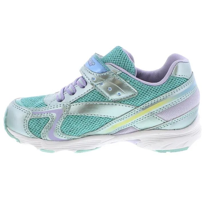 Glitz Kid's Glitter Athletic Trainer - Mint/Lavender