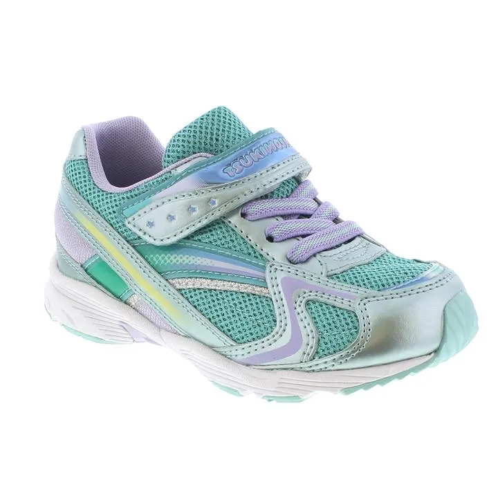 Glitz Kid's Glitter Athletic Trainer - Mint/Lavender