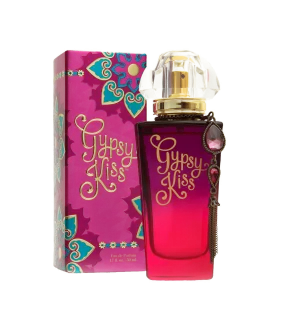 Gypsy Kiss Perfume 1.7 Oz Vibrant Sensual Irresistible Scents Bergamot Green Apple Jasmine Sandalwood Oakmoss Vanilla Orchid Musk