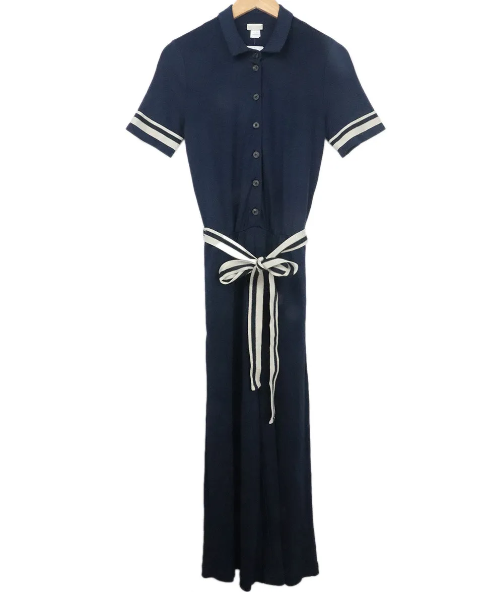 Hanro Navy & White Jumpsuit sz 2