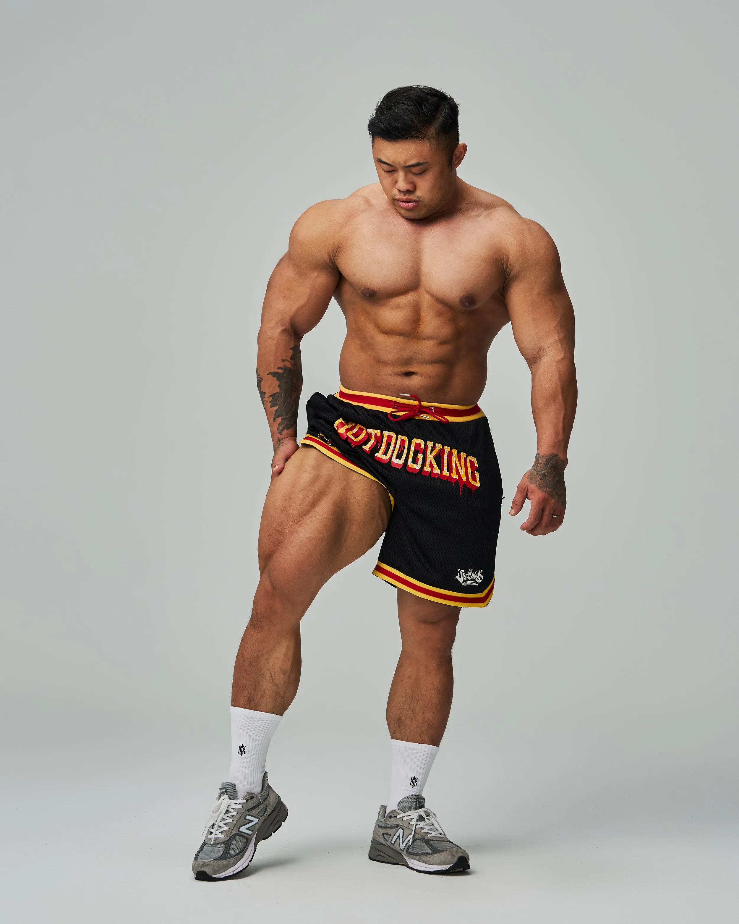 HDK Double Mesh Trimmed Shorts