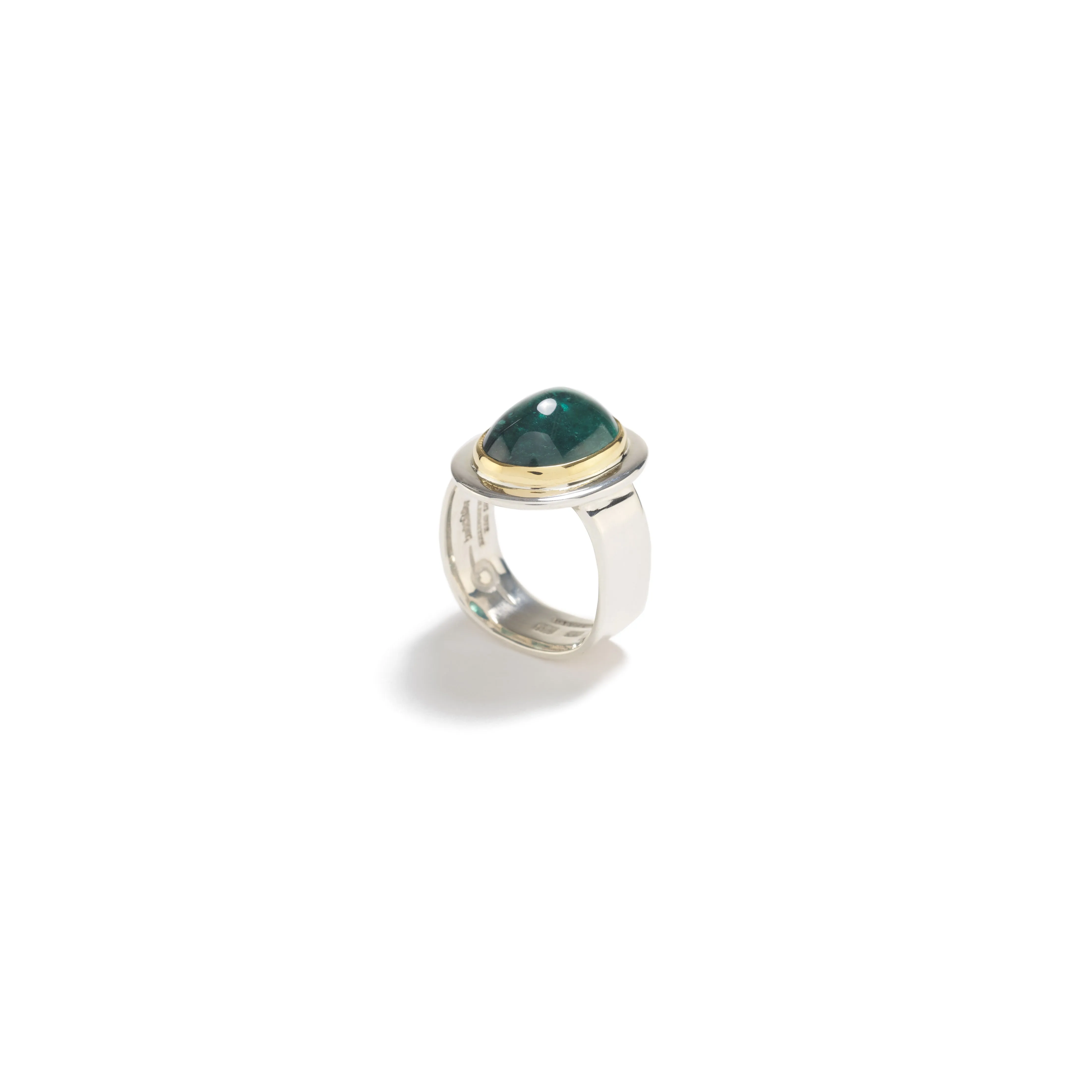 Indicolite Tourmaline Ring