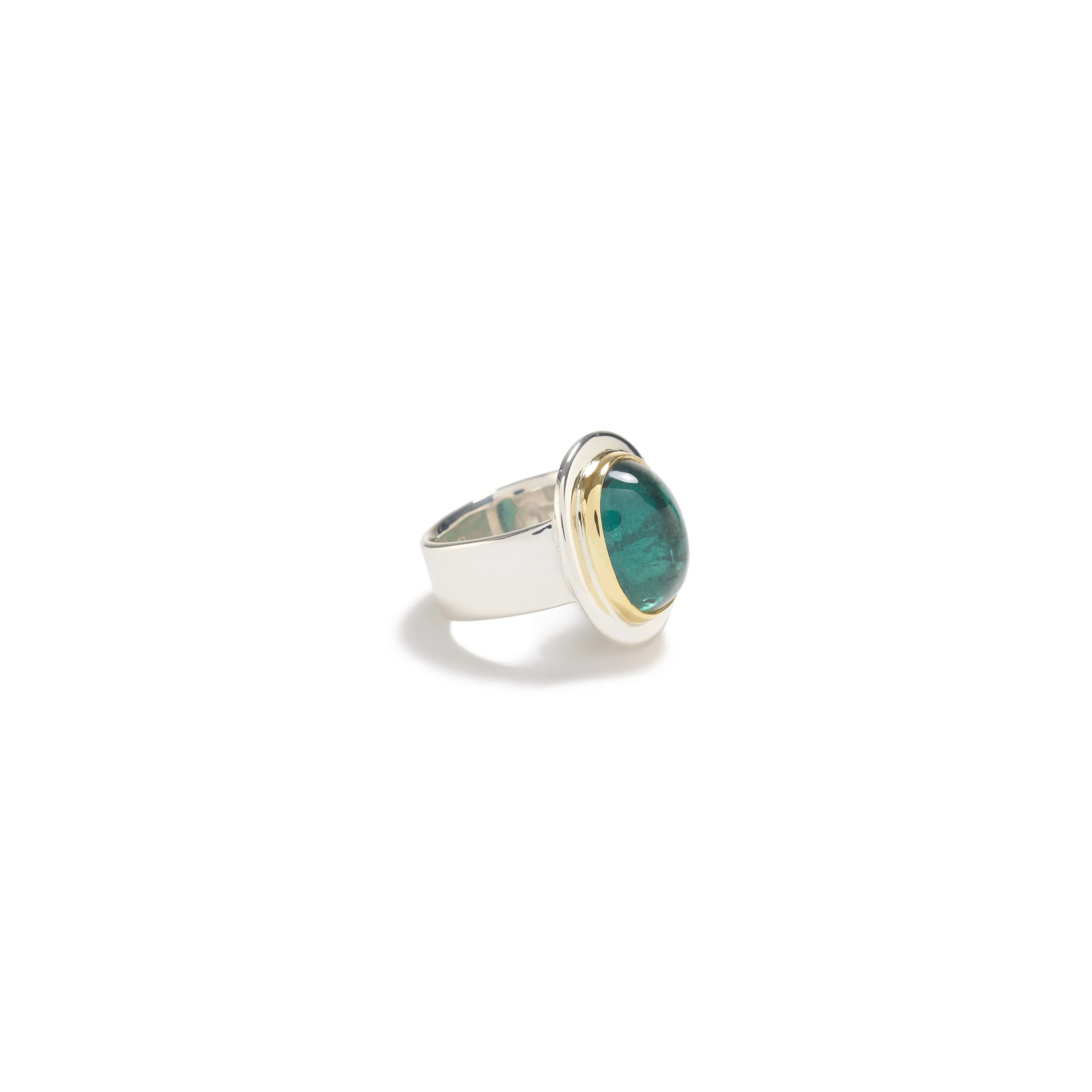 Indicolite Tourmaline Ring