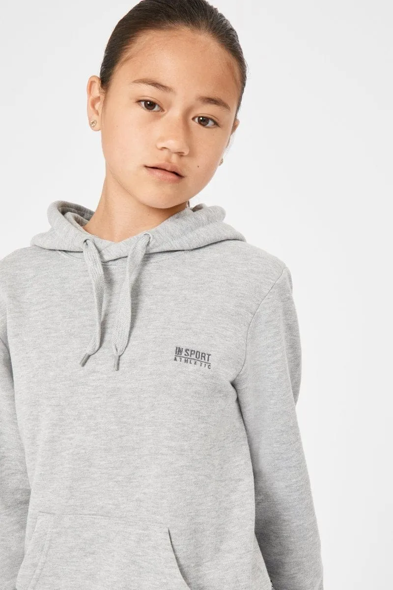 INSPORT JUNIOR ALASKA GREY HOODIE