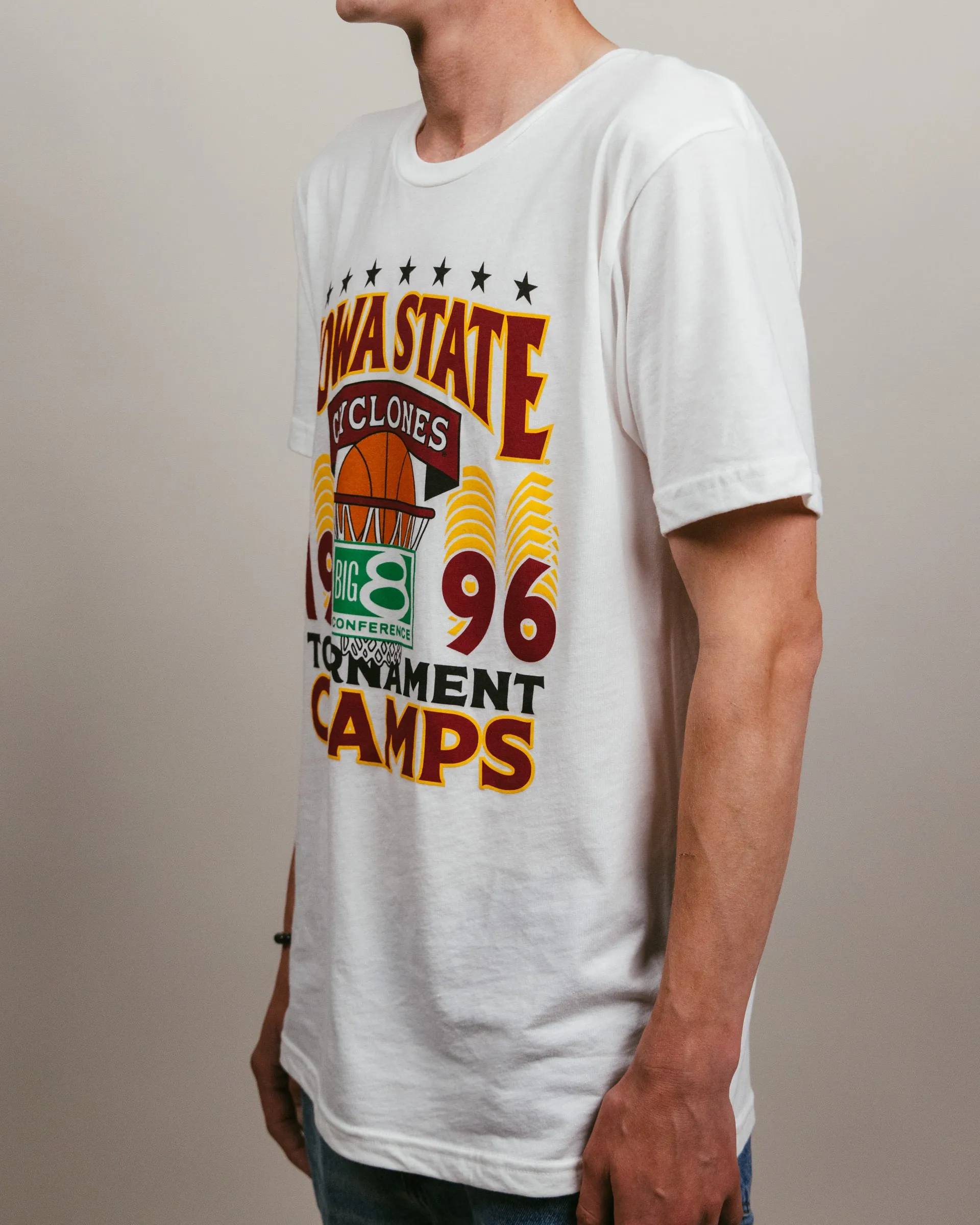 ISU Cyclones 1996 Big 8 Champions White T-Shirt