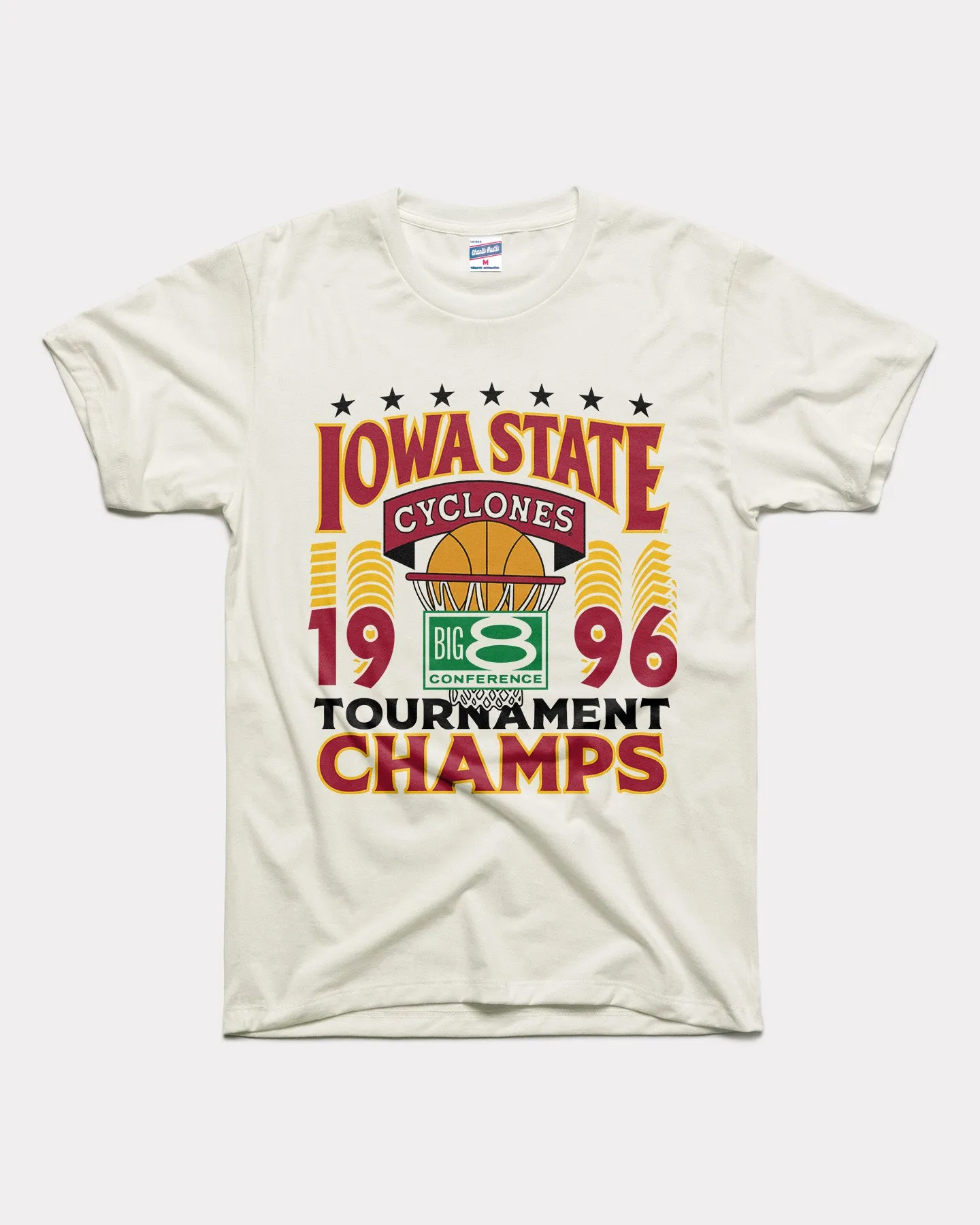 ISU Cyclones 1996 Big 8 Champions White T-Shirt