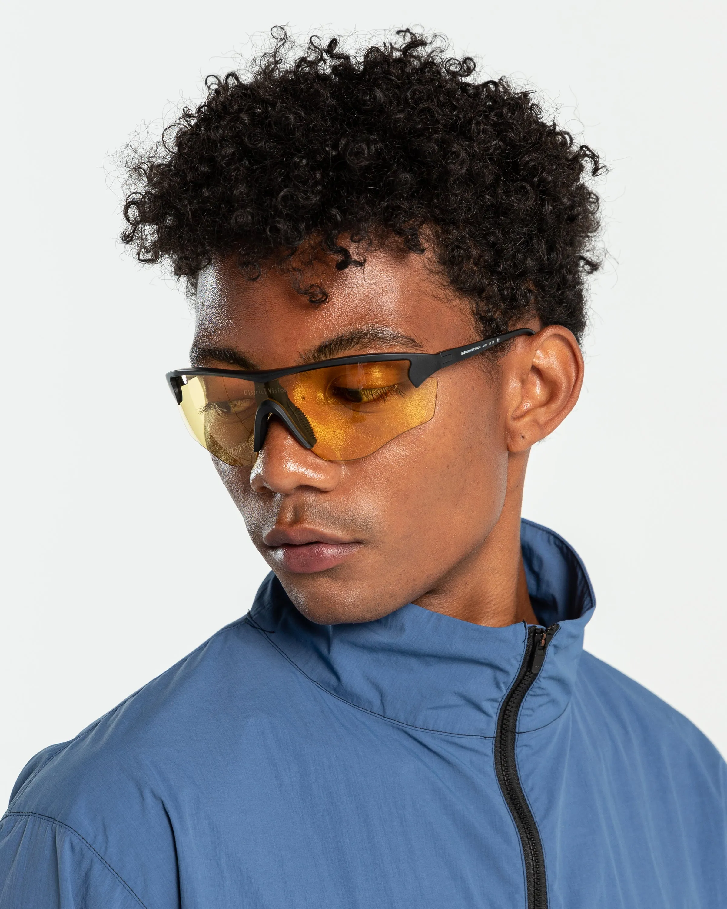 Junya Racer in Black, D  Sports Yellow