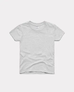 Kids Essential Ash Grey T-Shirt