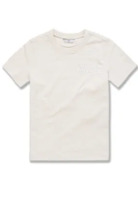 Kids Paradise Tonal T-Shirt (Bone)