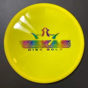 Latitude 64 Gold Claymore - Texas Disc Golf Stamp