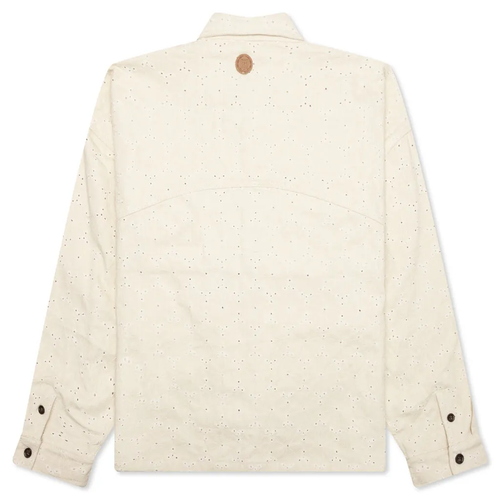 Legacy Eyelet Shirt - Bone