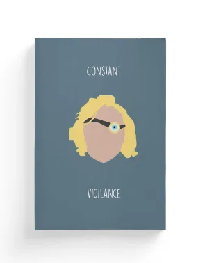 Mad Eye Moody Minimalistic Composition Notebook