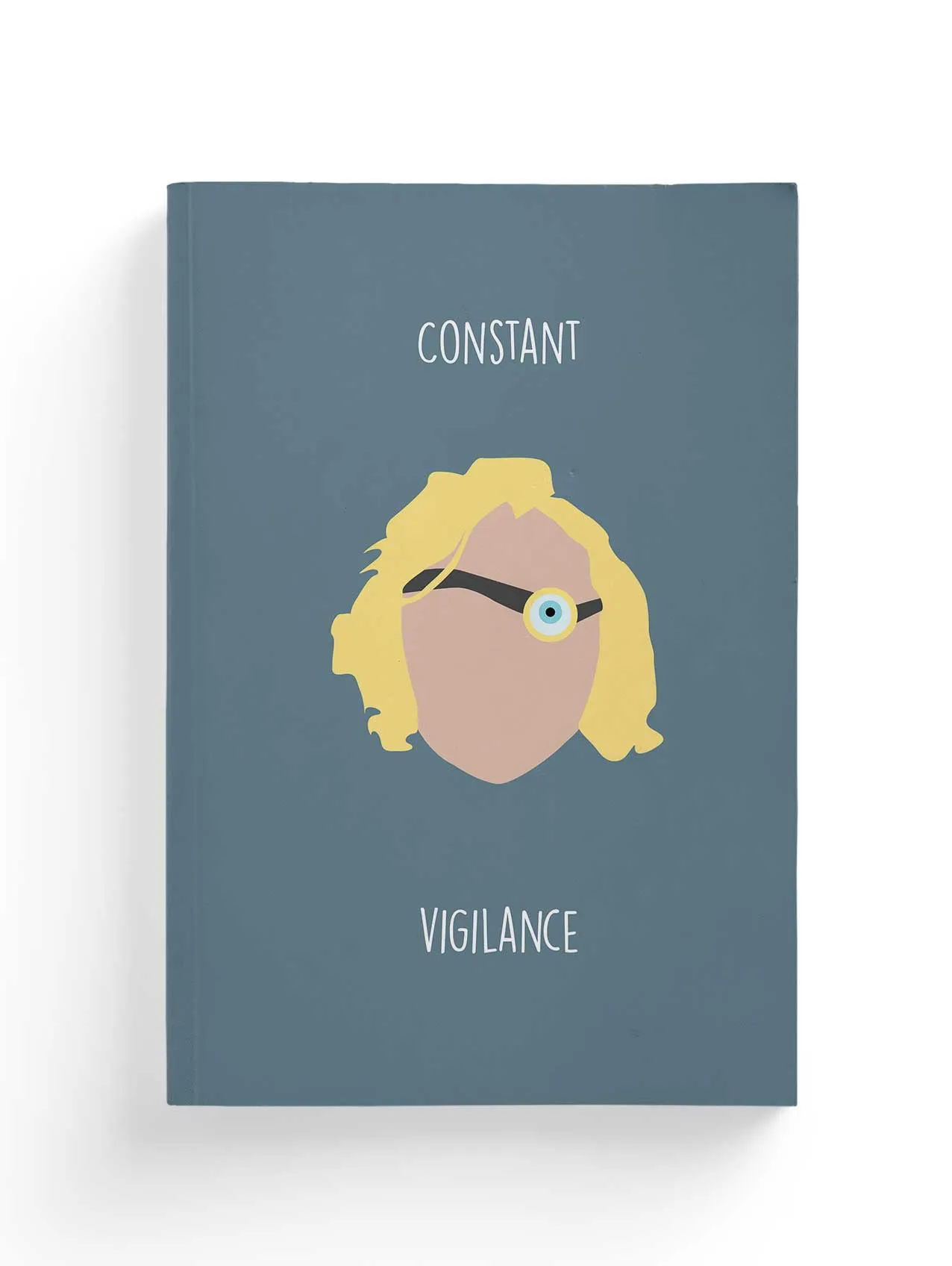 Mad Eye Moody Minimalistic Composition Notebook