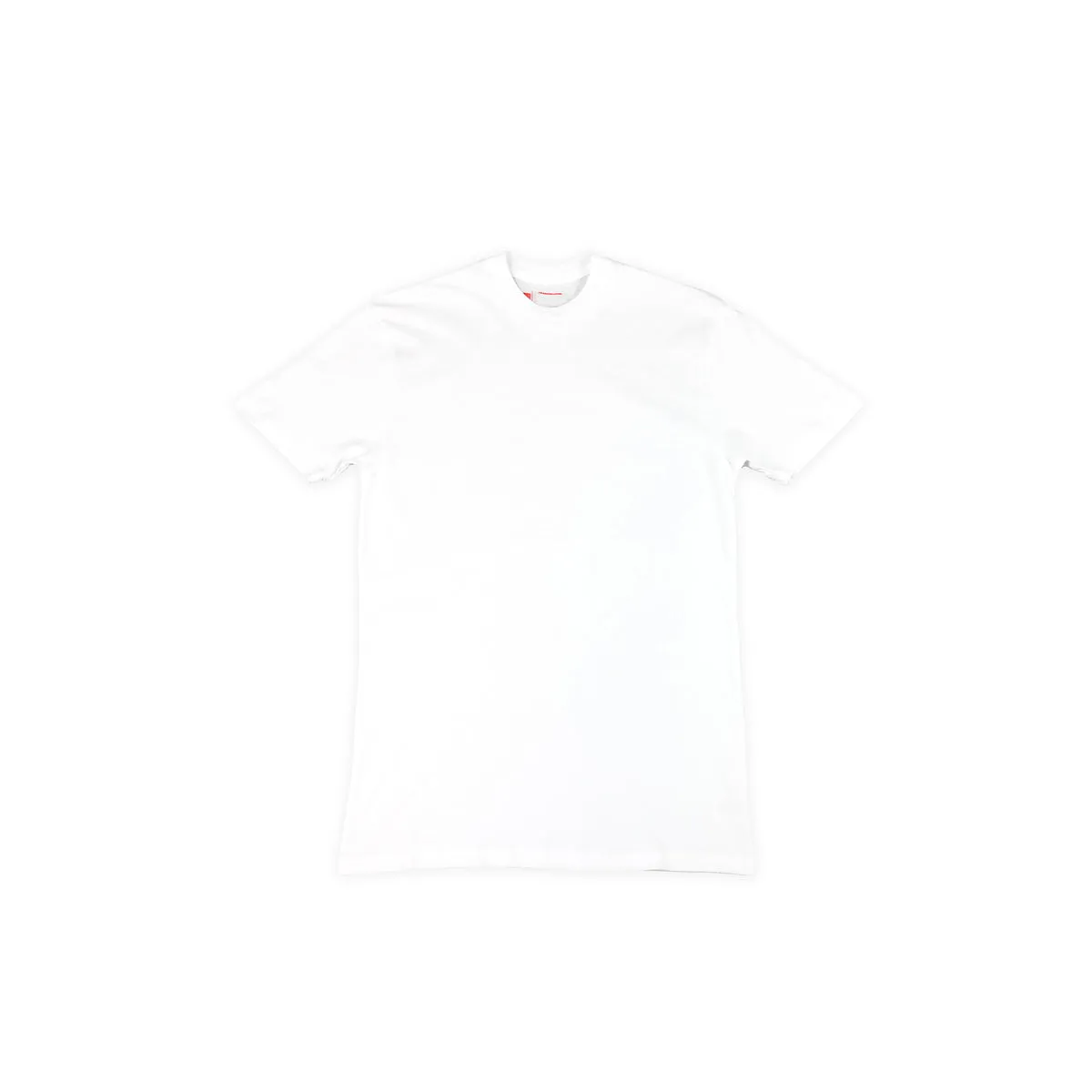 Marathon Shoulder T-Shirt (Ultra Fitted) - White/Black