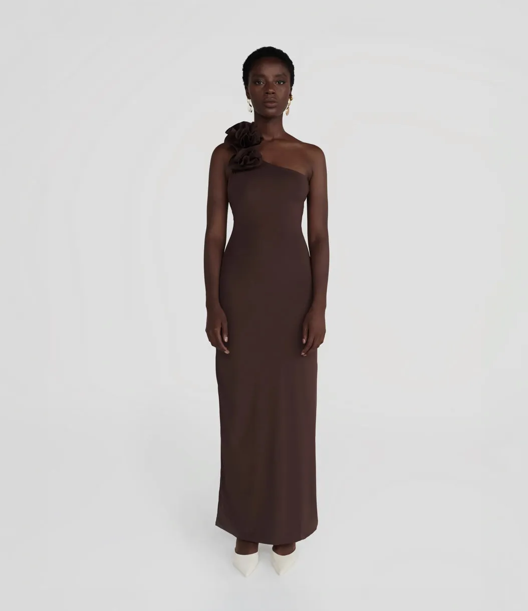 Maygel Coronel - Adda Maxi Dress - Brown