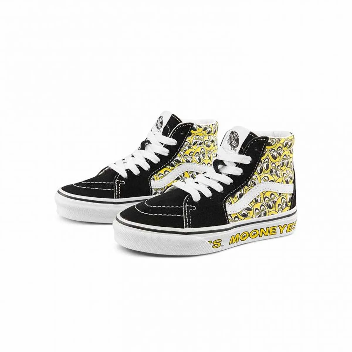   Mooneyes Kid's SK8-Hi 'Black Yellow'