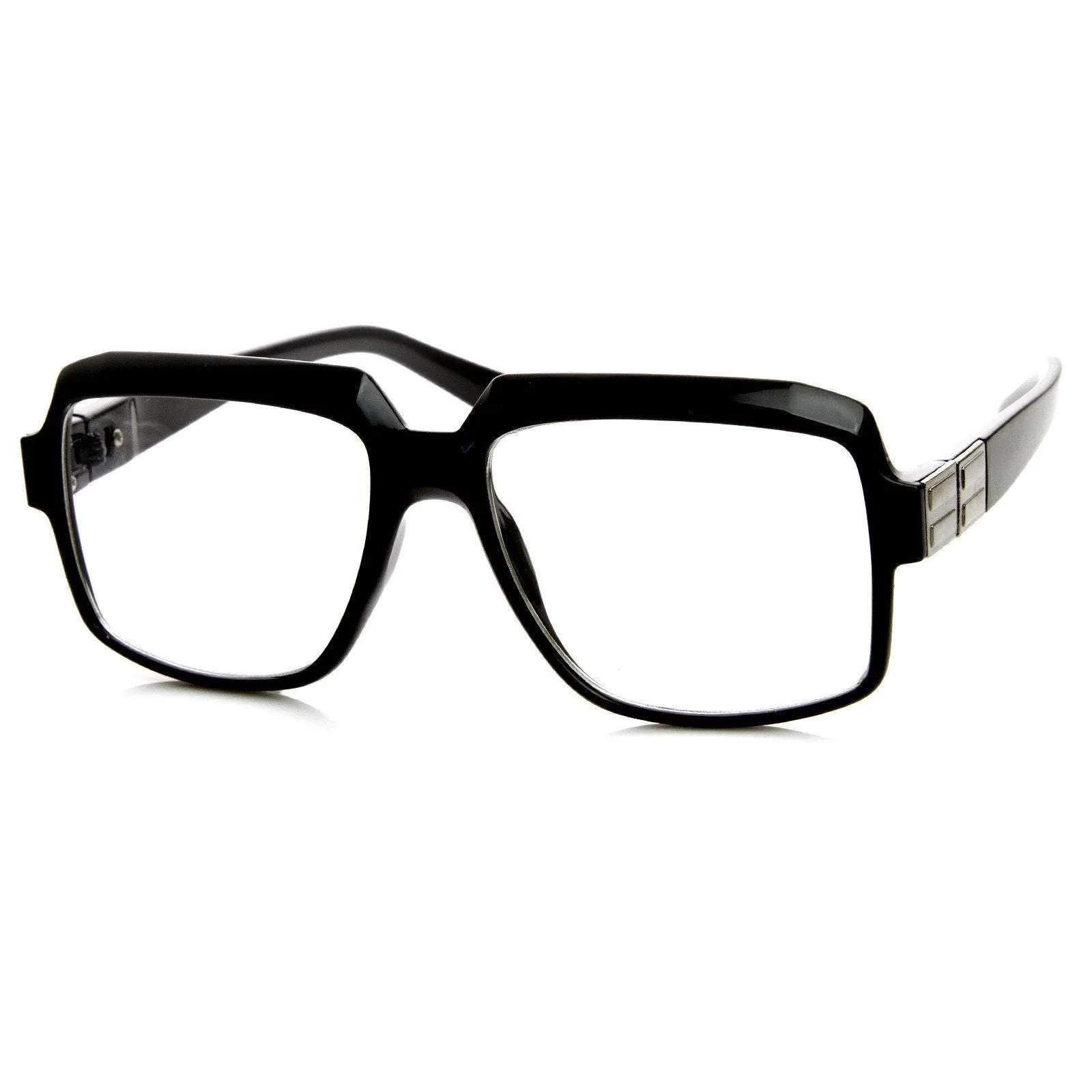 Old School Hip Hop Style Square Vintage Square Glasses