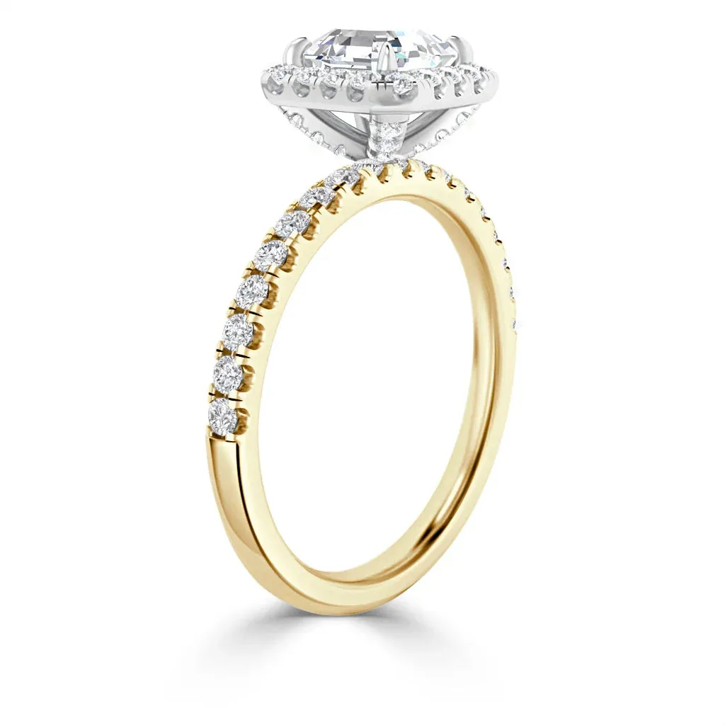 Olivia Molly - 18ct Yellow Gold - Asscher