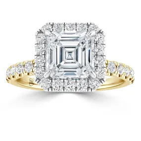 Olivia Molly - 18ct Yellow Gold - Asscher