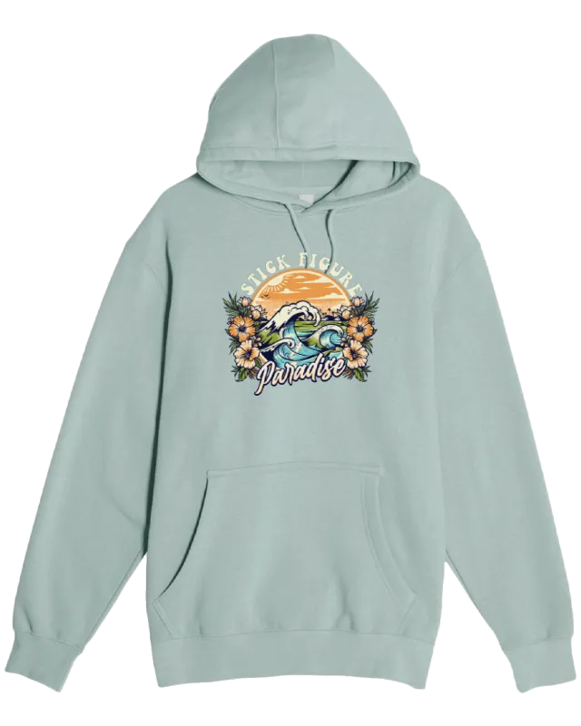 Paradise Hoodie - Seafoam Green