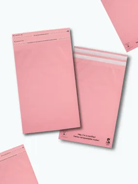 Pink Home Compostable Mailer For Sustainable Packaging MOQ 50 Mailers.