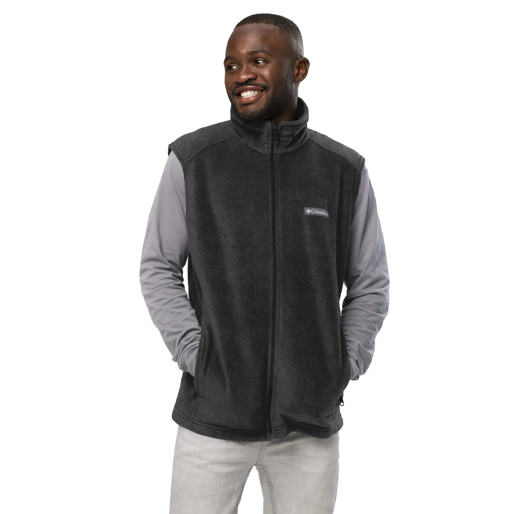 Pinkskate/Columbia fleece vest