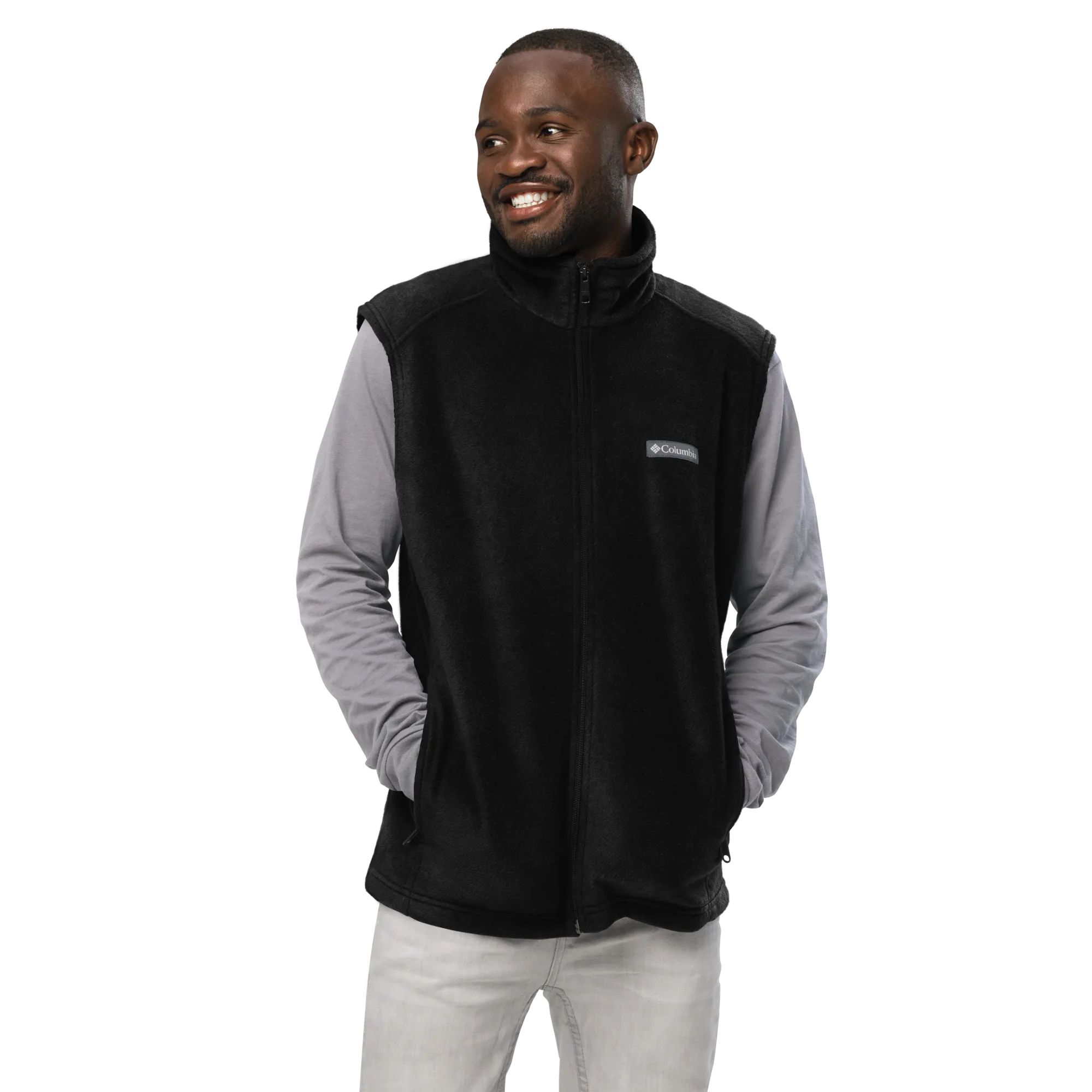 Pinkskate/Columbia fleece vest