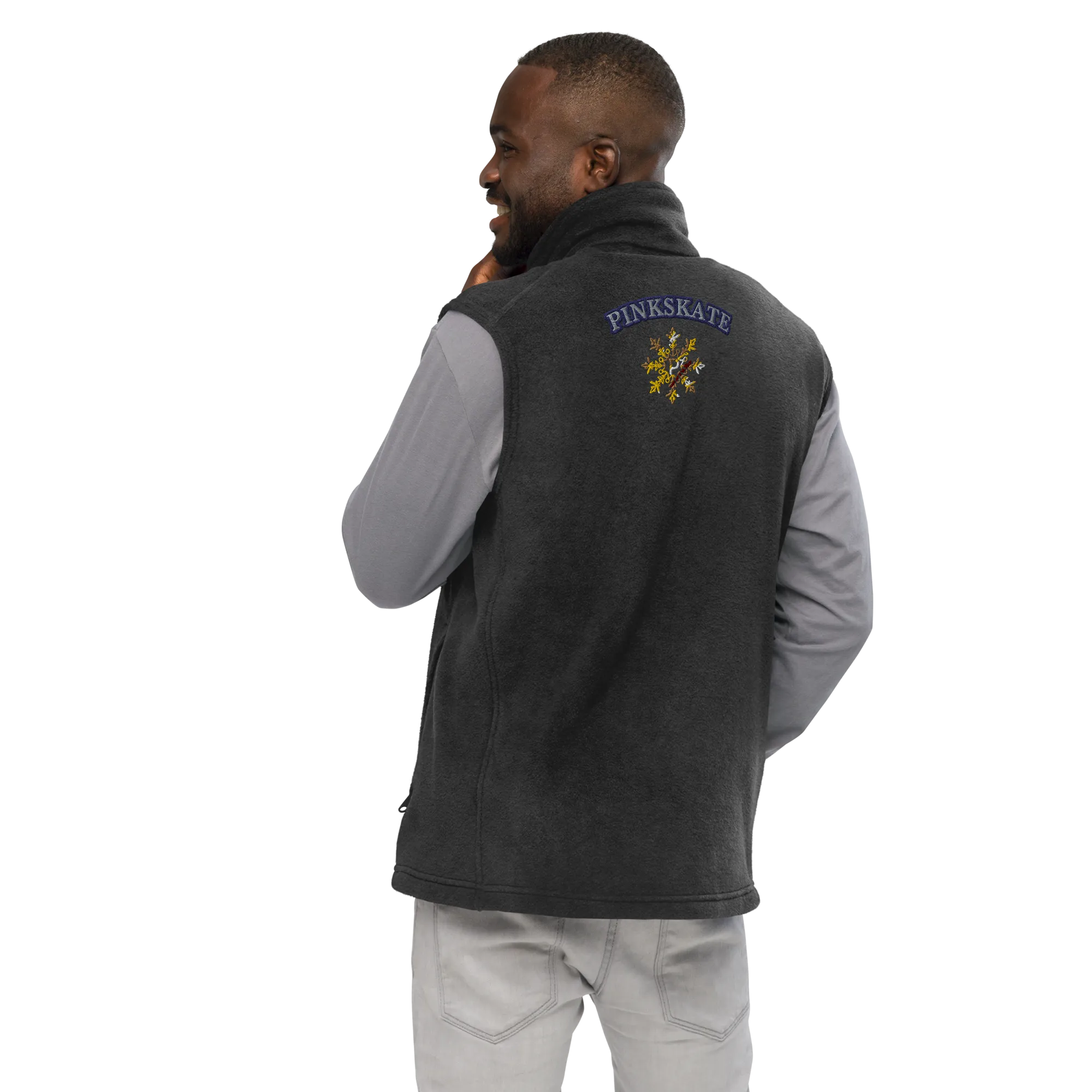 Pinkskate/Columbia fleece vest