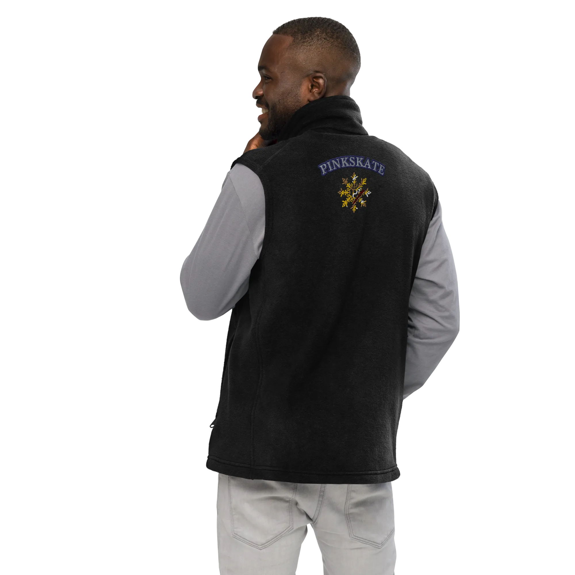 Pinkskate/Columbia fleece vest