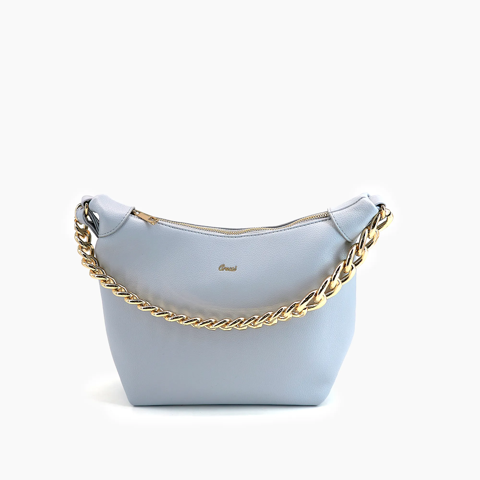 Piper Gold Chain Bucket Crossbody