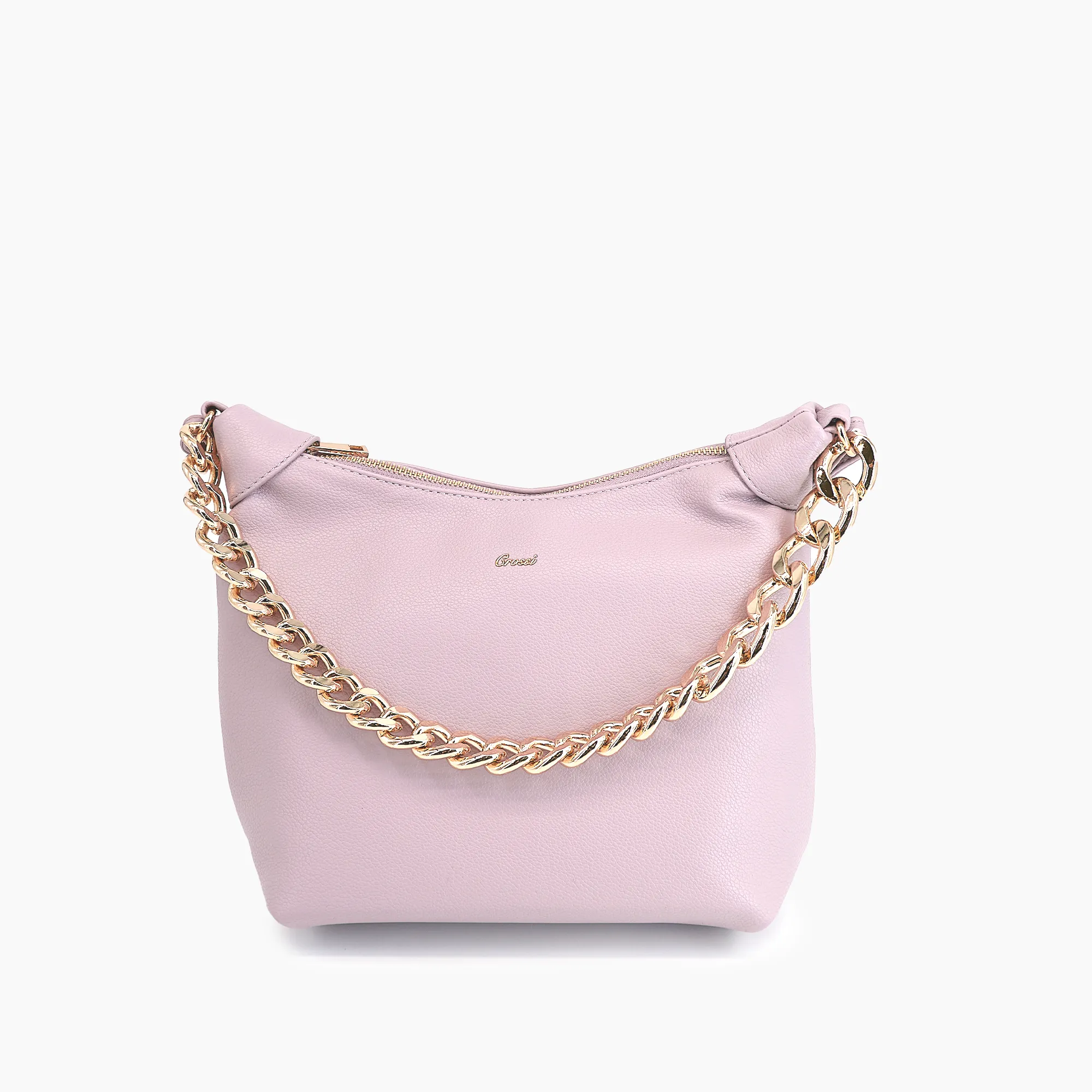 Piper Gold Chain Bucket Crossbody