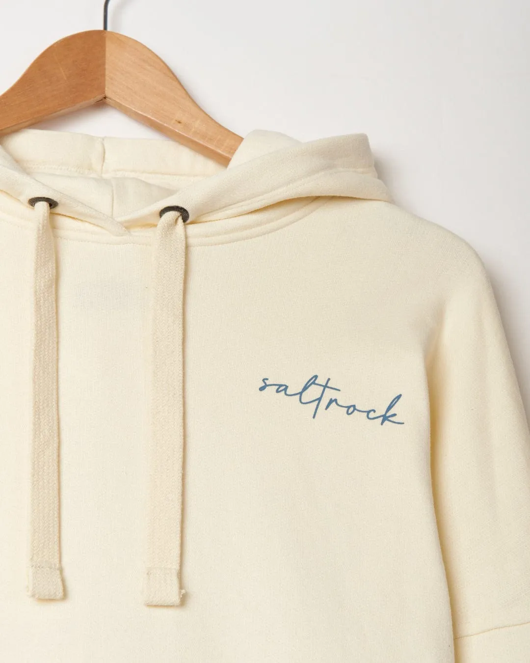 Poster - Womens Pop Hoodie - Cream