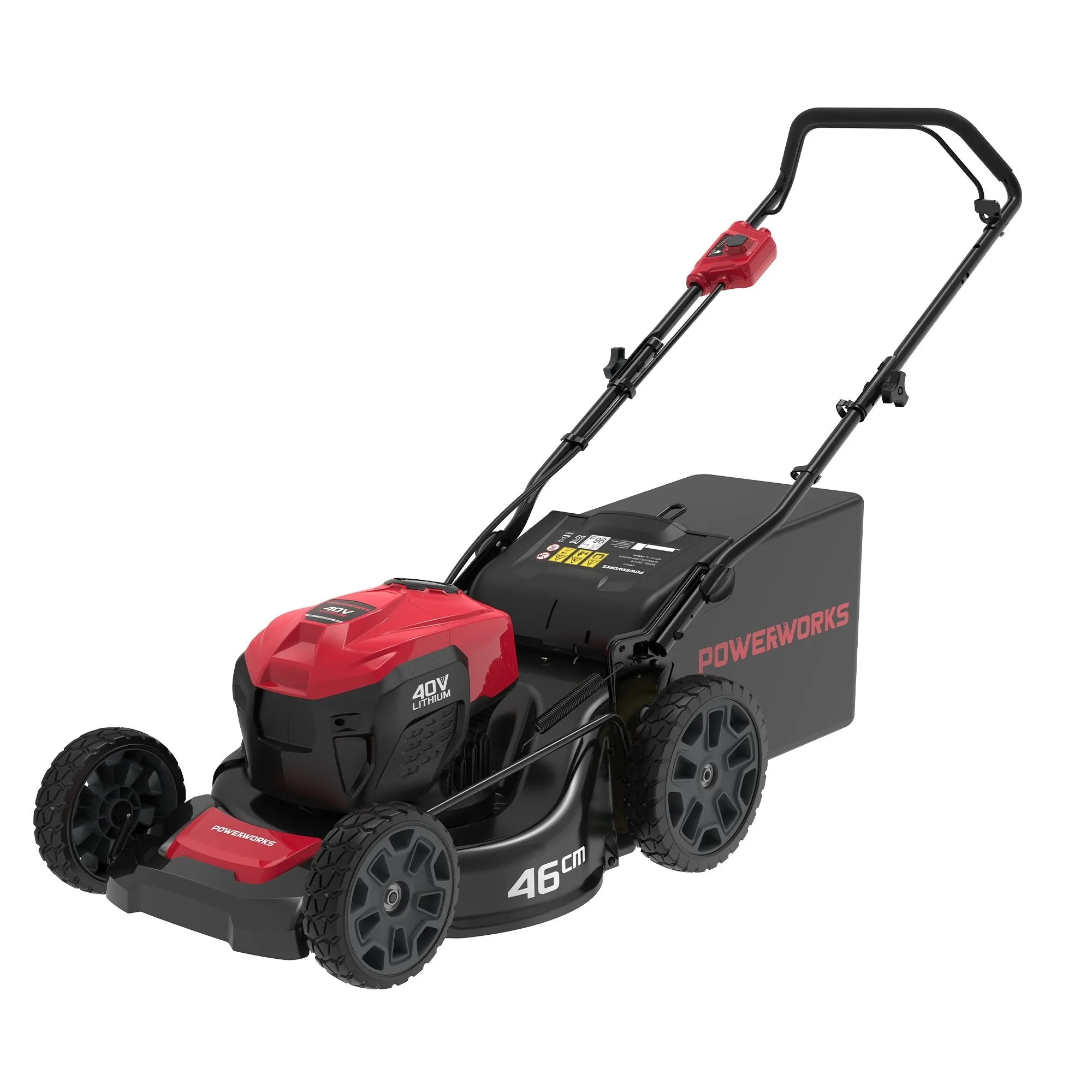 Powerworks 40V HP 18''/46cm lawnmower 5ah kit