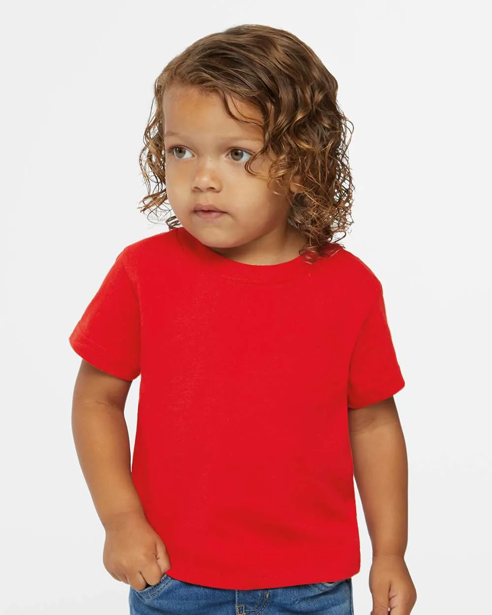 Pretreated Rabbit Skins 3301T Toddler Cotton Jersey Tee