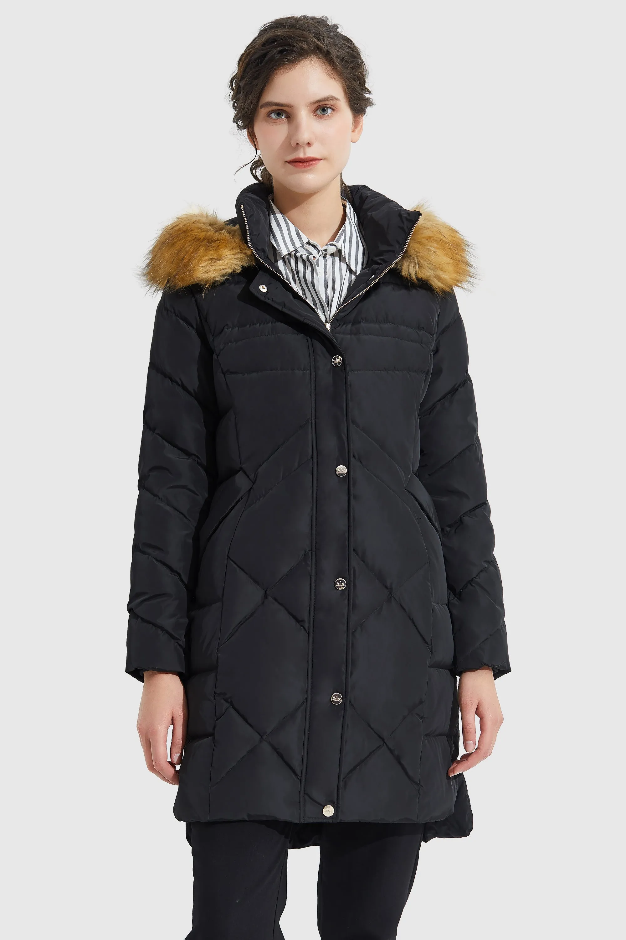 Quilted Down Coat