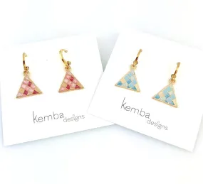 "Little Pyramid" Earrings (Various Colours)