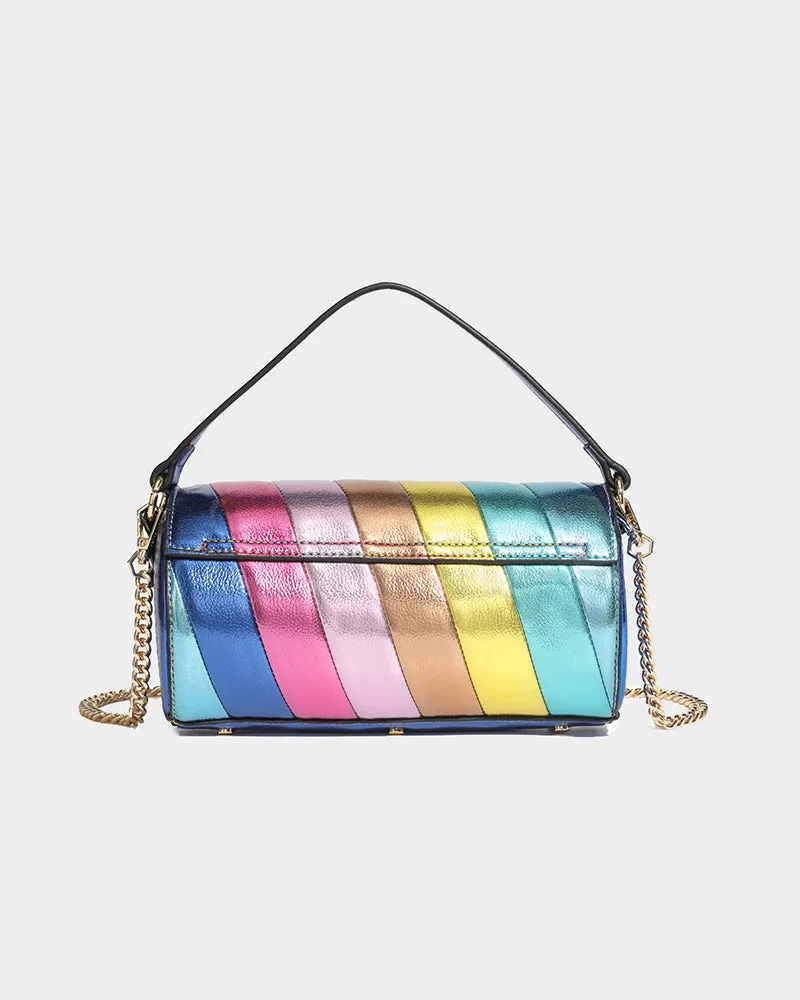 Rainbow Barrel Purse