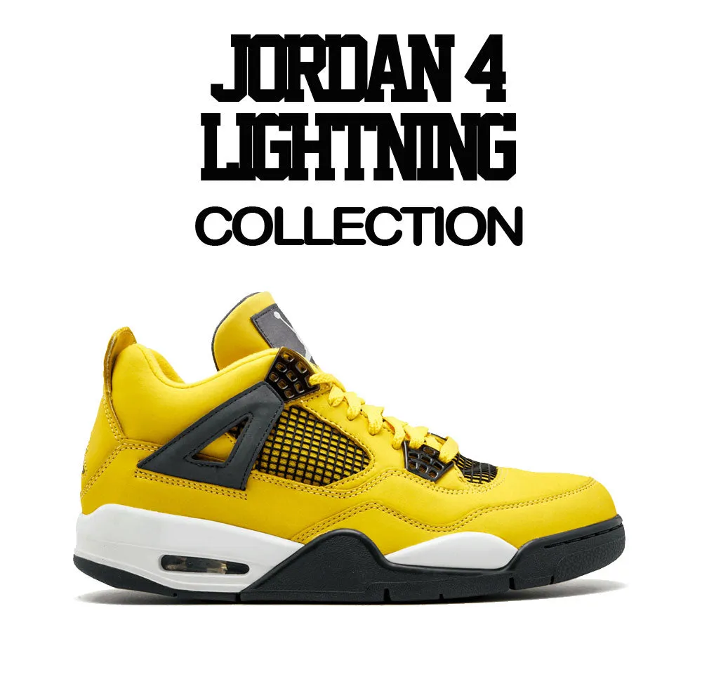 Retro 4 Lightning Kream Shirt