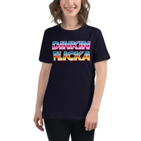 Retro Dinkin Flicka Women's Relaxed T-Shirt