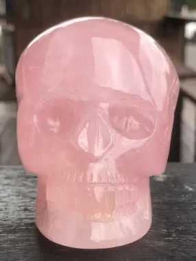 Rose Quartz Skull [1k1617]