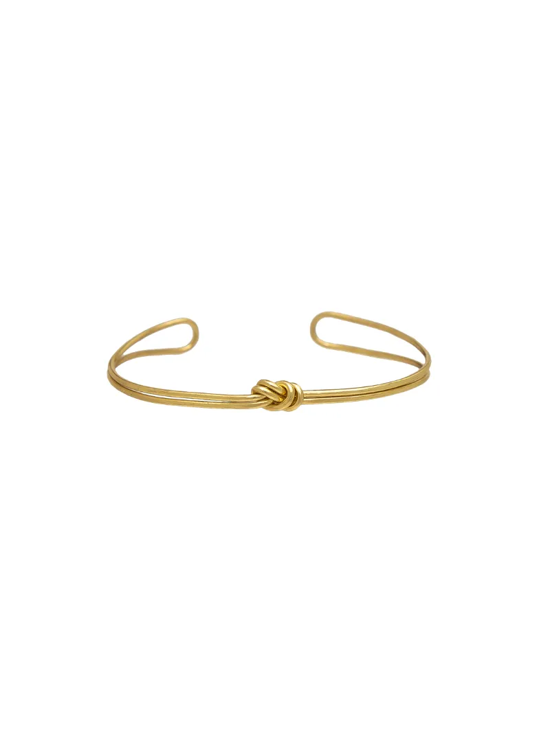 SAI TAMANHANKAR X DOUBLE INFINITY KNOT CUFF