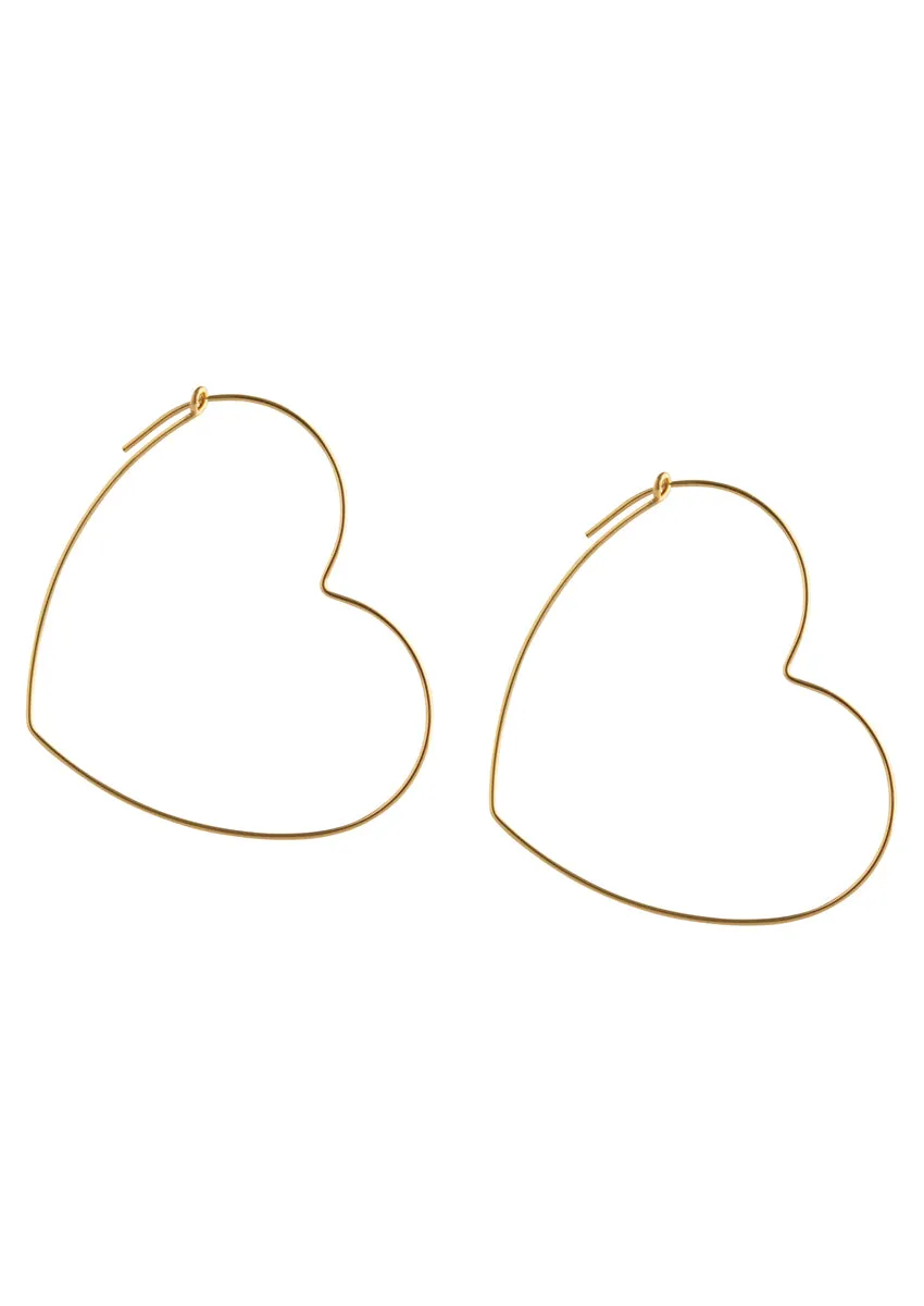 SALE Hannah Gold Hoop Earrings