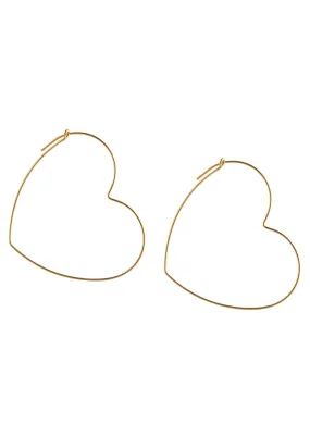 SALE Hannah Gold Hoop Earrings