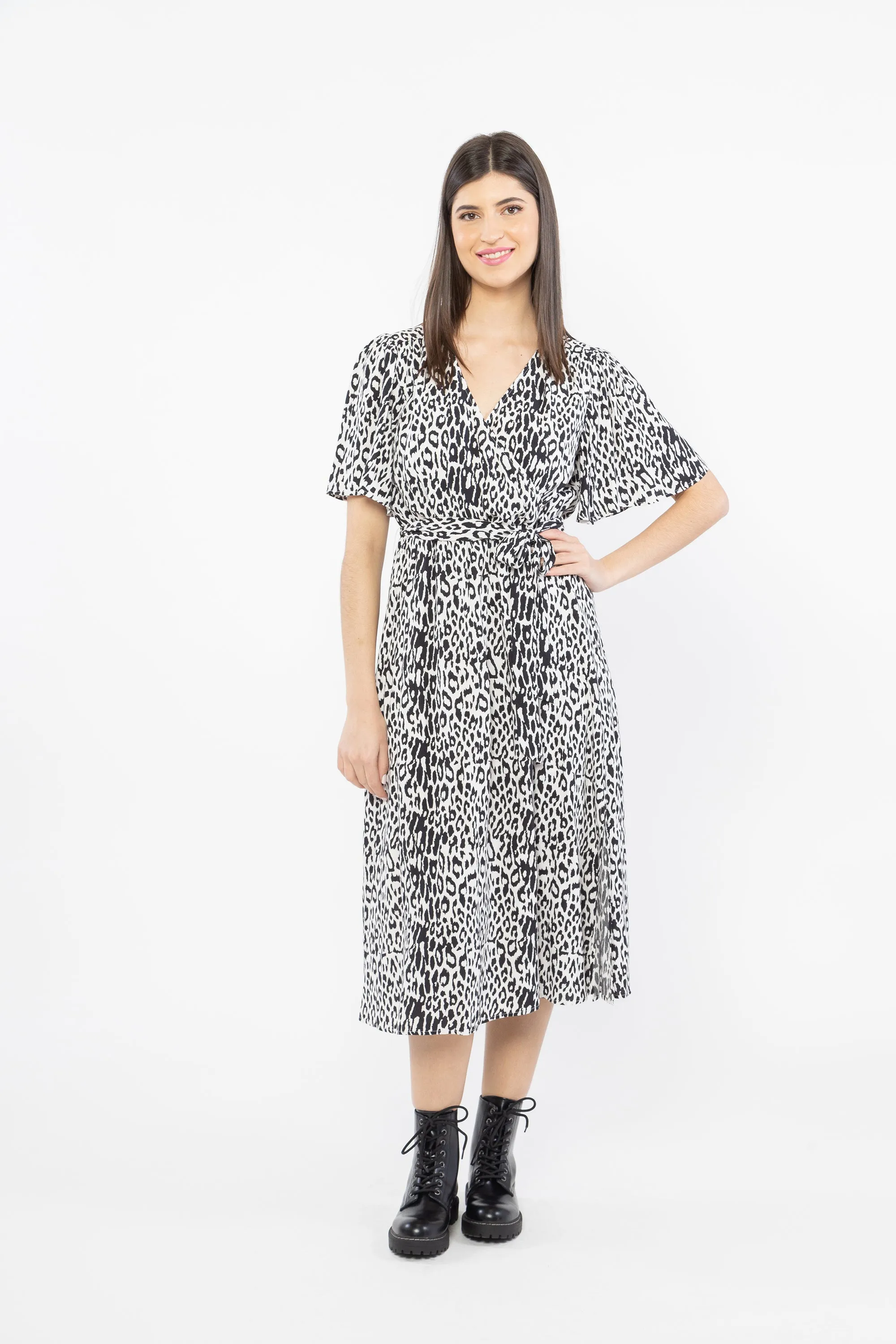 Seeking Lola Positive Dress - Animal Strike