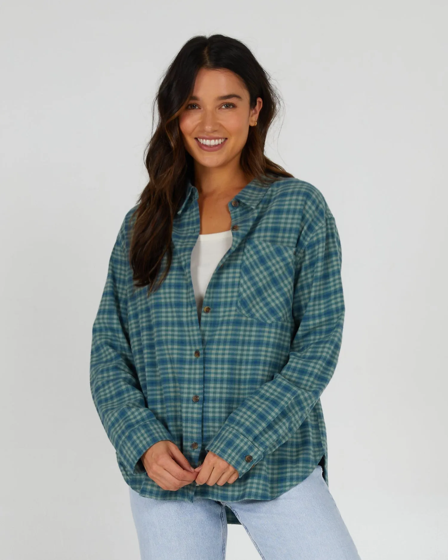 Shorebreak Sage Flannel